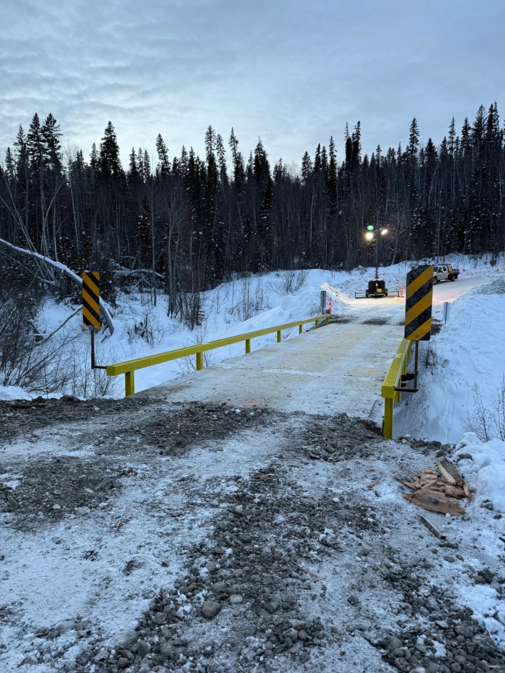 Emergency Bridge Repair by Great Northern Bridgeworks