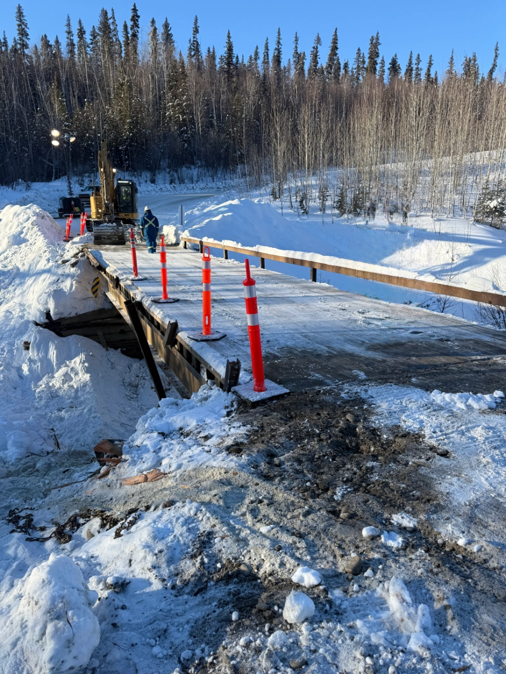 Emergency Bridge Repair by Great Northern Bridgeworks