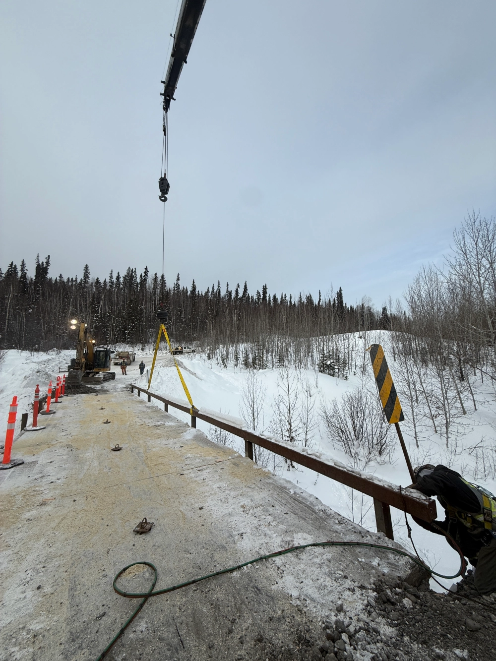 Emergency Bridge Repair by Great Northern Bridgeworks