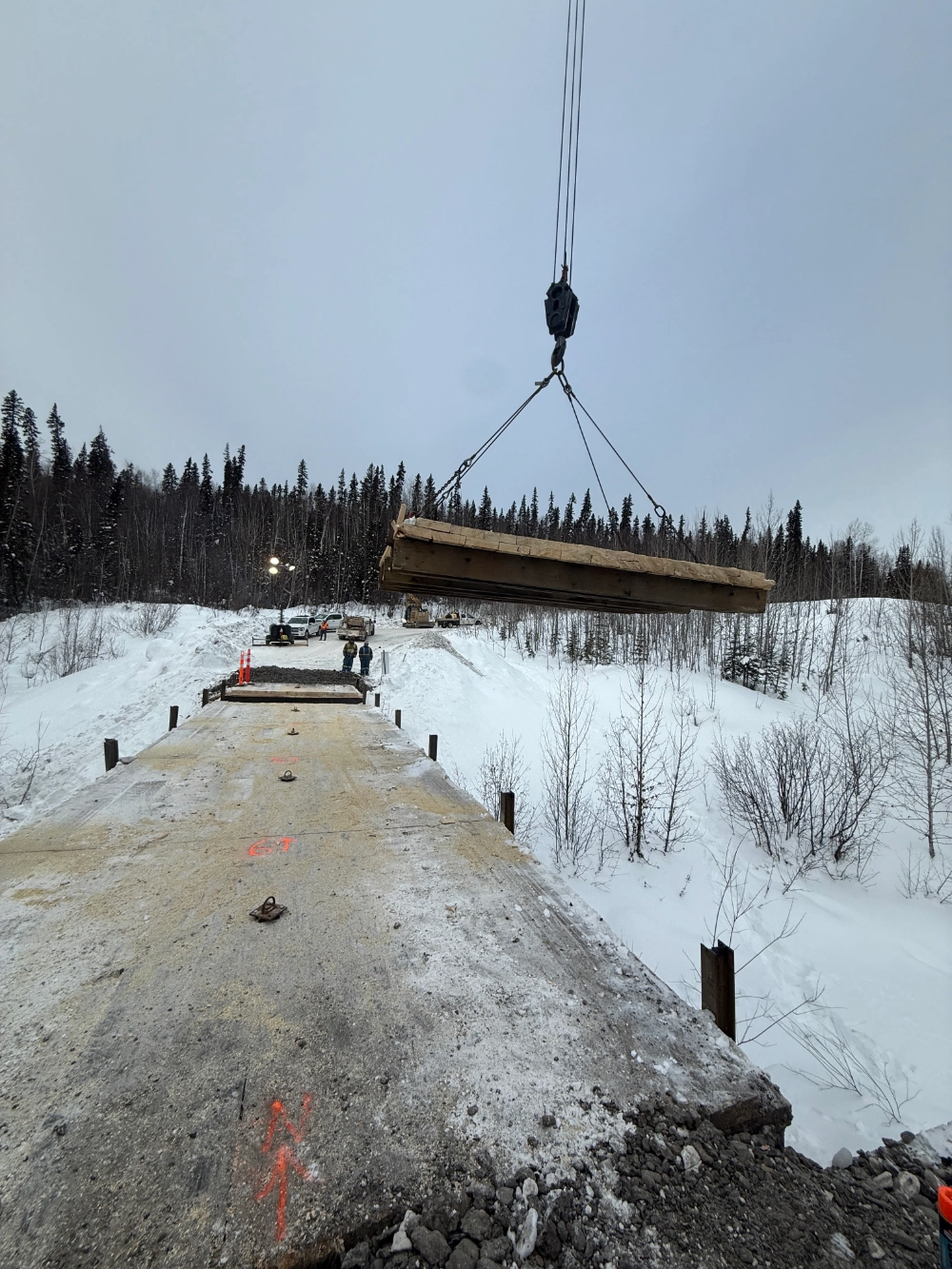 Emergency Bridge Repair by Great Northern Bridgeworks