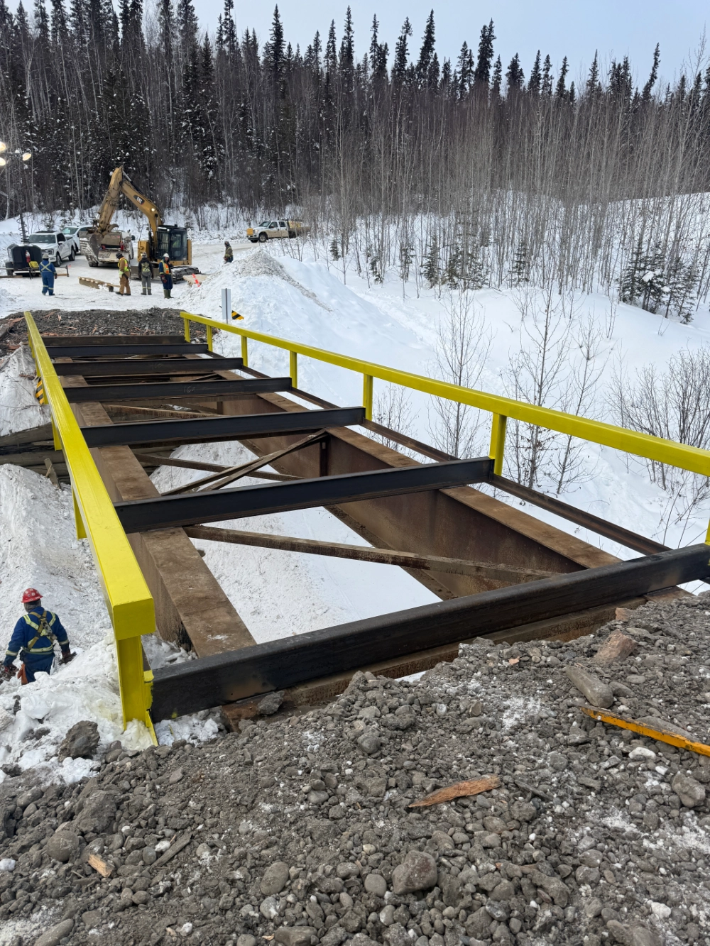 Emergency Bridge Repair by Great Northern Bridgeworks