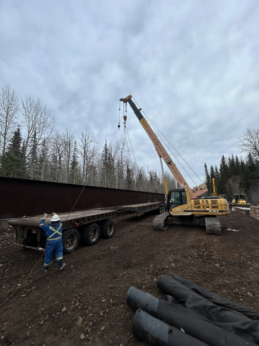 Chowade Bridge Deactivation by Great Northern Bridgeworks